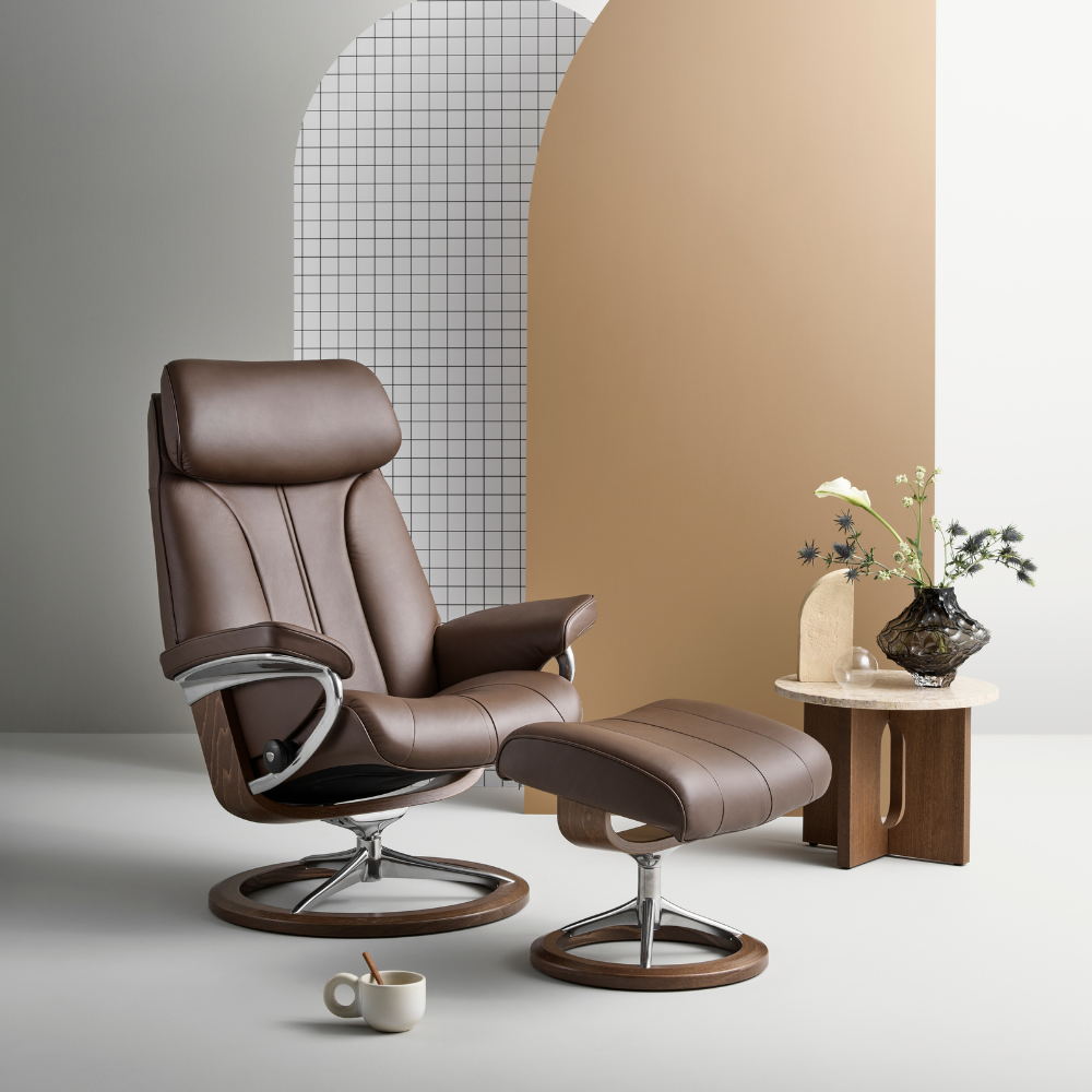 Sillón Stressless modelo Paul Pie Signature Plus™ System Balance Adapt™