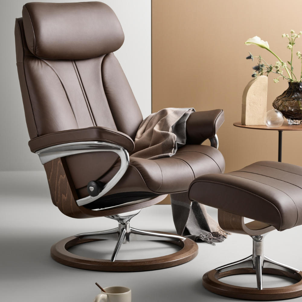 Sillón Stressless modelo Paul Pie Signature Plus™ System Balance Adapt™