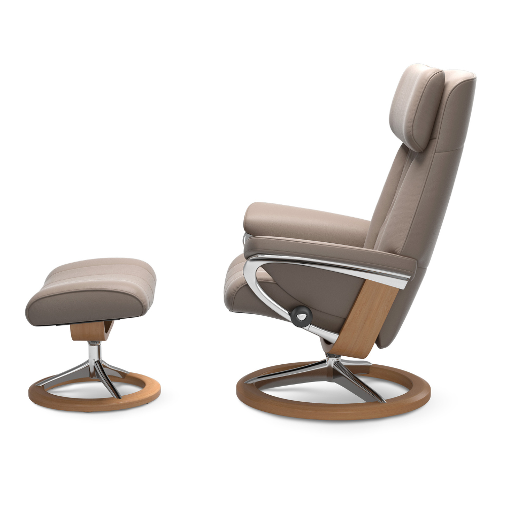 Sillón Stressless modelo Paul Pie Signature Plus™ System Balance Adapt™