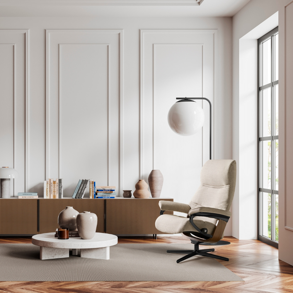 Sillón Stressless modelo Philip Pie Cross Plus™ System Balance Adapt™
