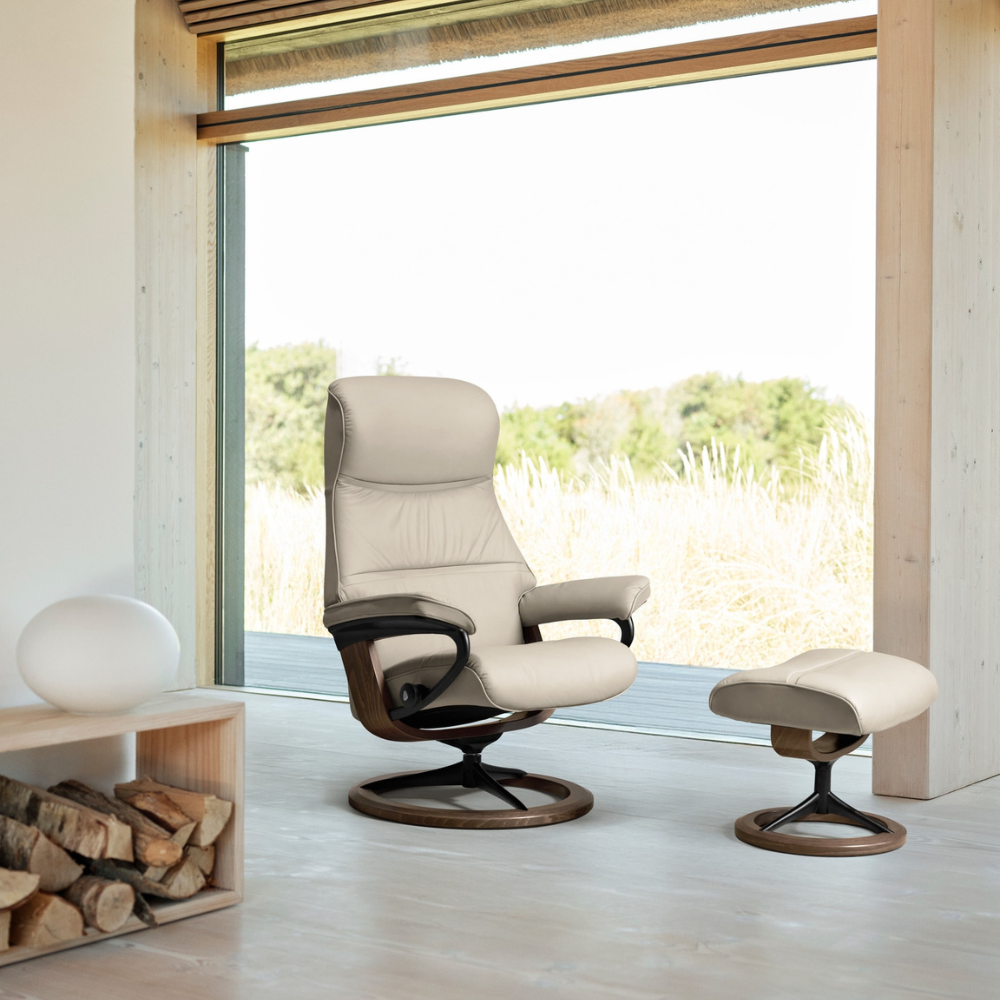 Sillón Stressless modelo Philip Pie Signature Plus™ System Balance Adapt™