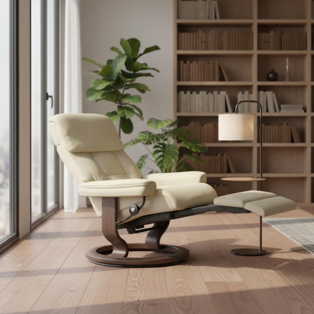 Sillón Stressless modelo RUBY Pie Classic Power™