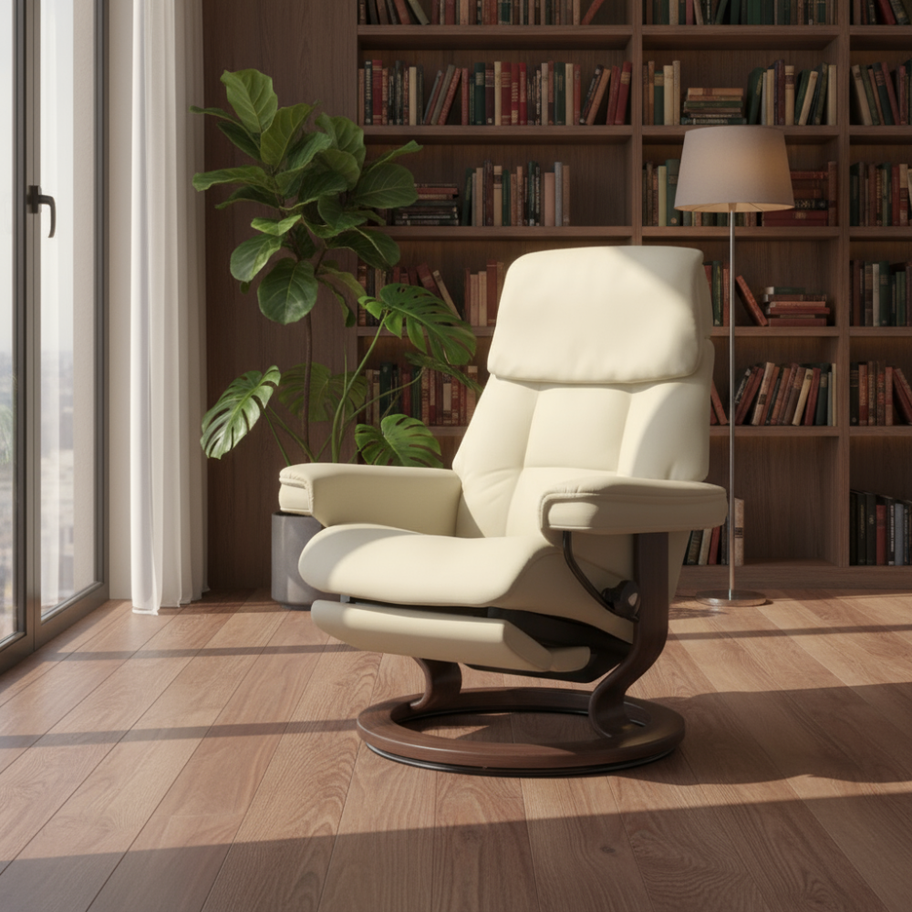 Sillón Stressless modelo RUBY Pie Classic Power™