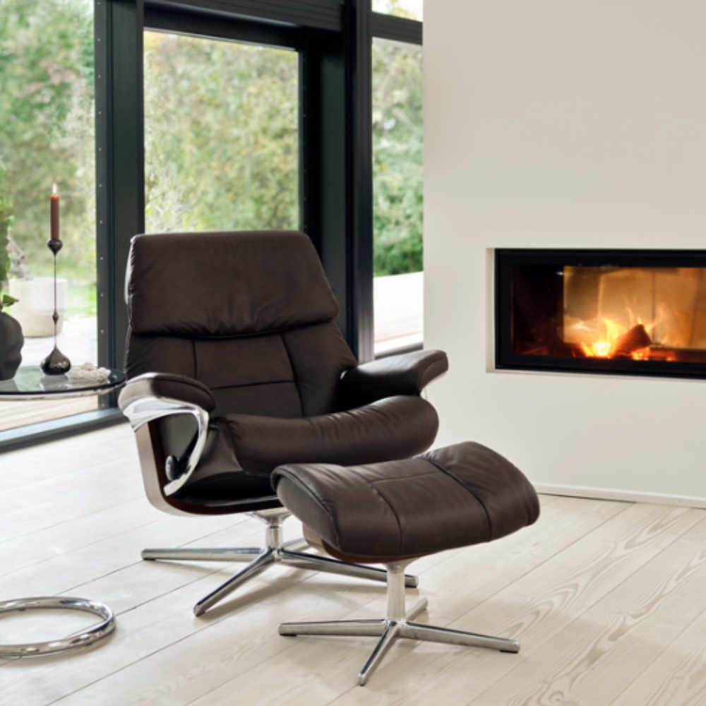 Sillón Stressless modelo Ruby Pie Cross Plus™ System Balance Adapt™