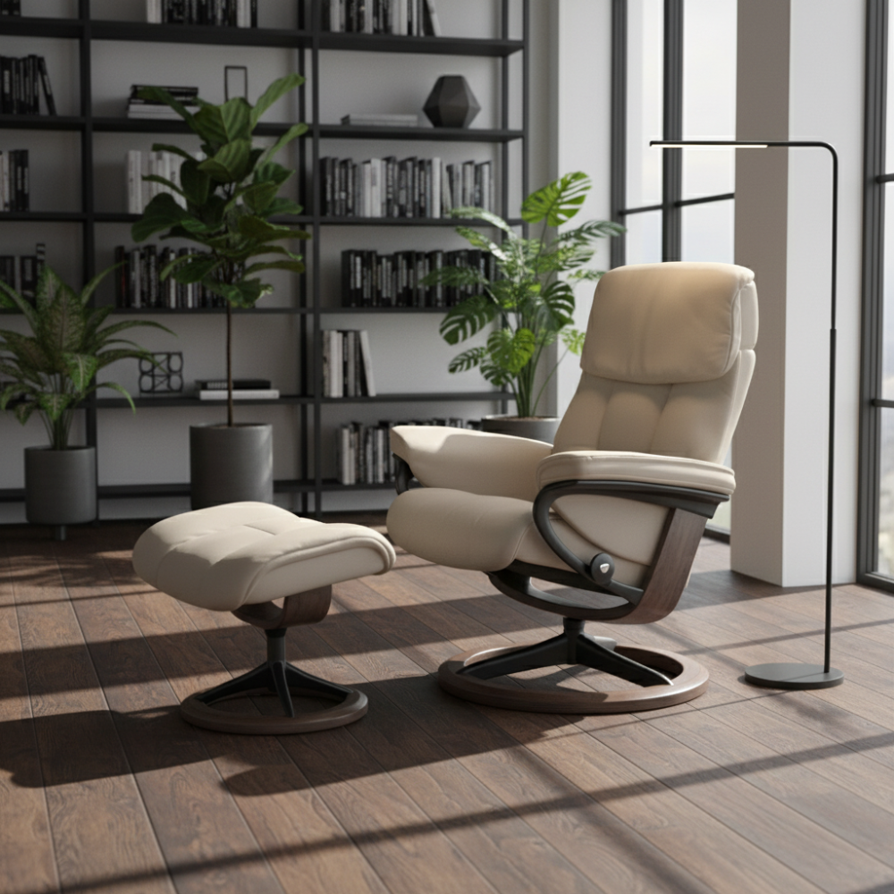Sillón Stressless modelo RUBY Pie Signature Plus™ System Balance Adapt™