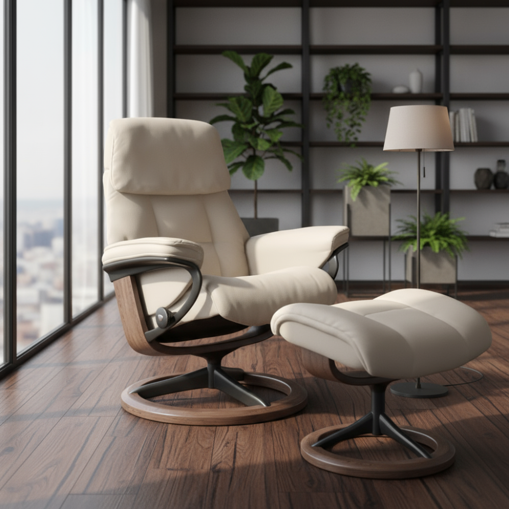 Sillón Stressless modelo RUBY Pie Signature Plus™ System Balance Adapt™
