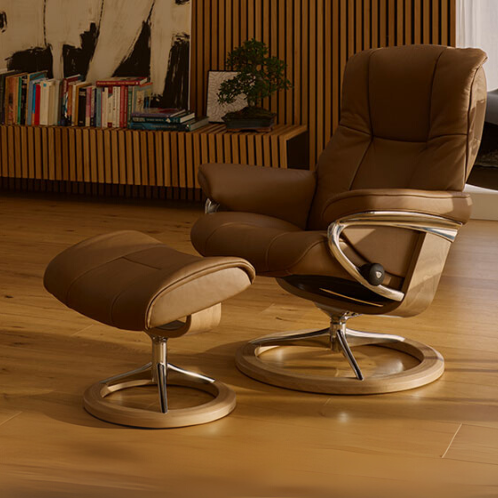 Sillón modelo MAYFAIR Signature Plus™ System BalanceAdapt™ en piel Paloma