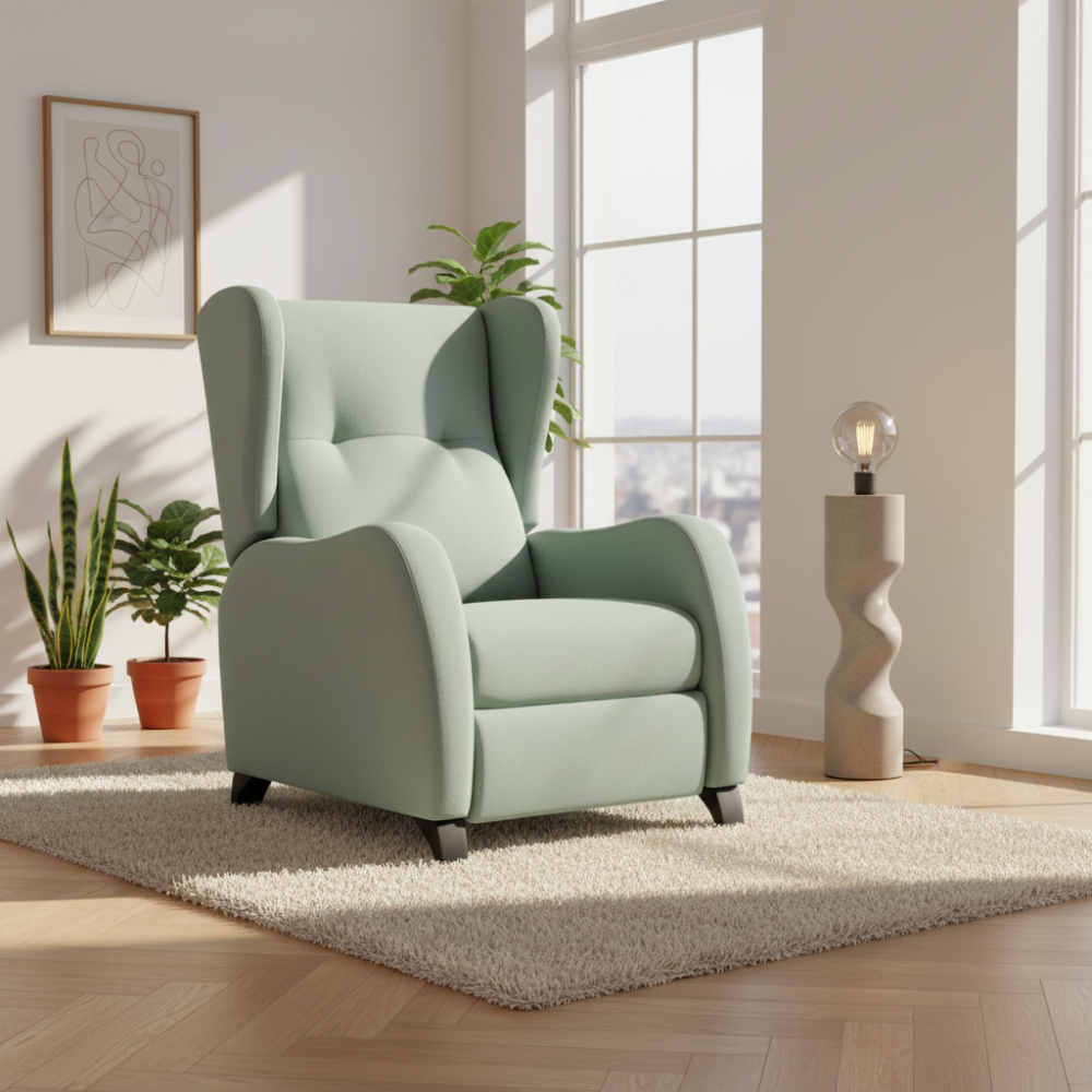 Sillón Relax manual orejero modelo BIRDIE