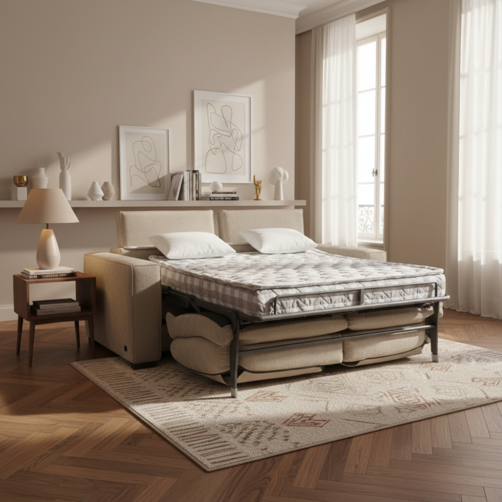 Sofá cama apertura italiana modelo VEDRA