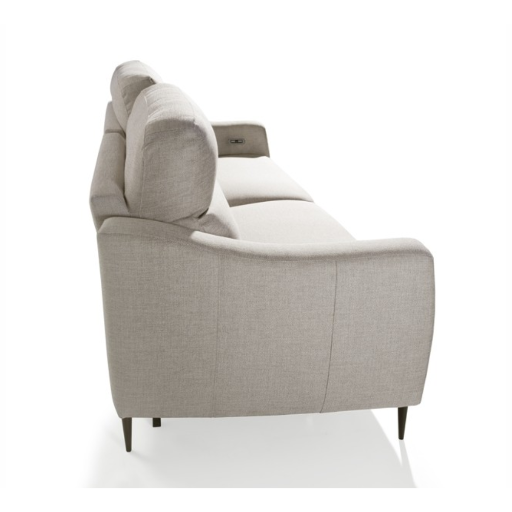 Sofá de diseño con mecanismo relax Gravity modelo MISSURI