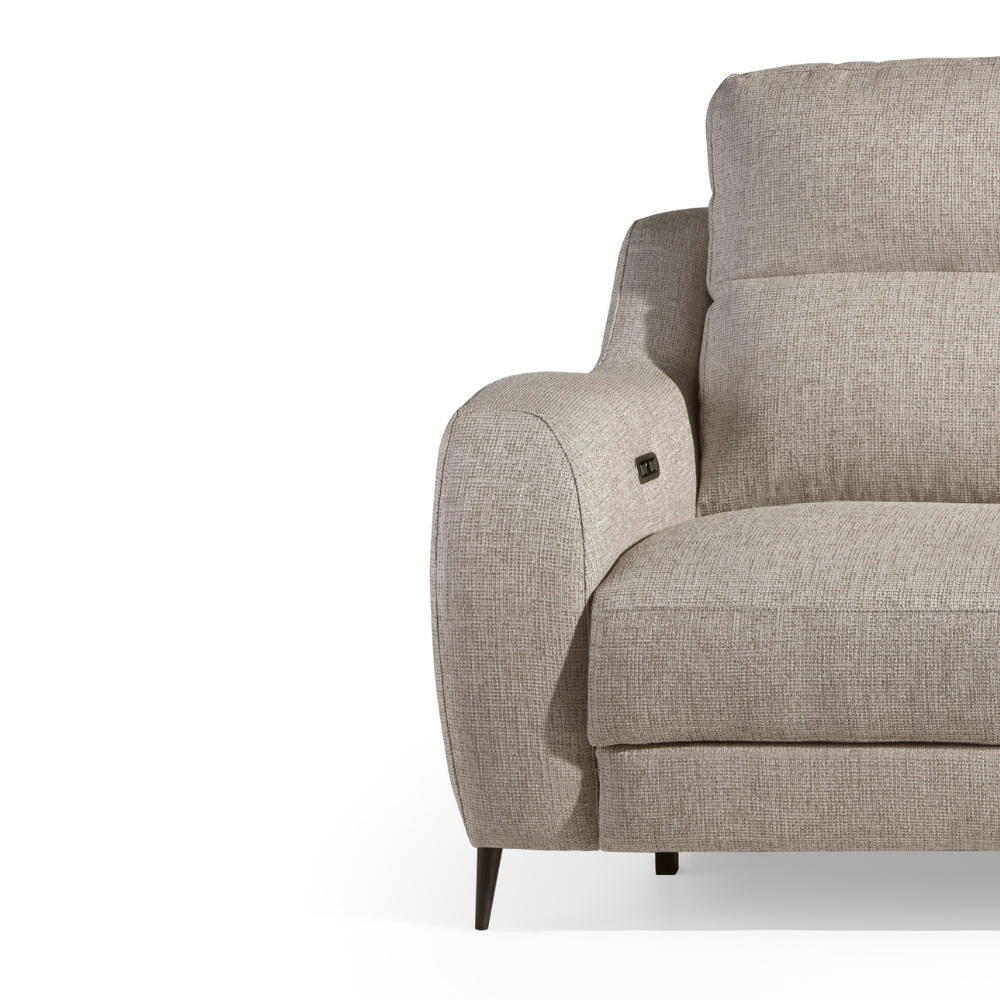 Sofá de diseño con mecanismo relax Gravity modelo MISSURI