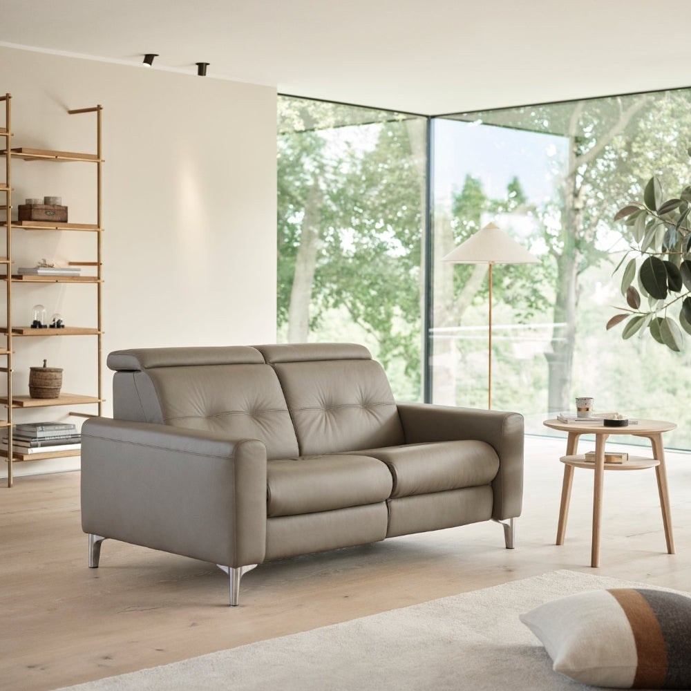Sofá 2 plazas modelo ANNA A1 Stressless® Power™ piel Paloma