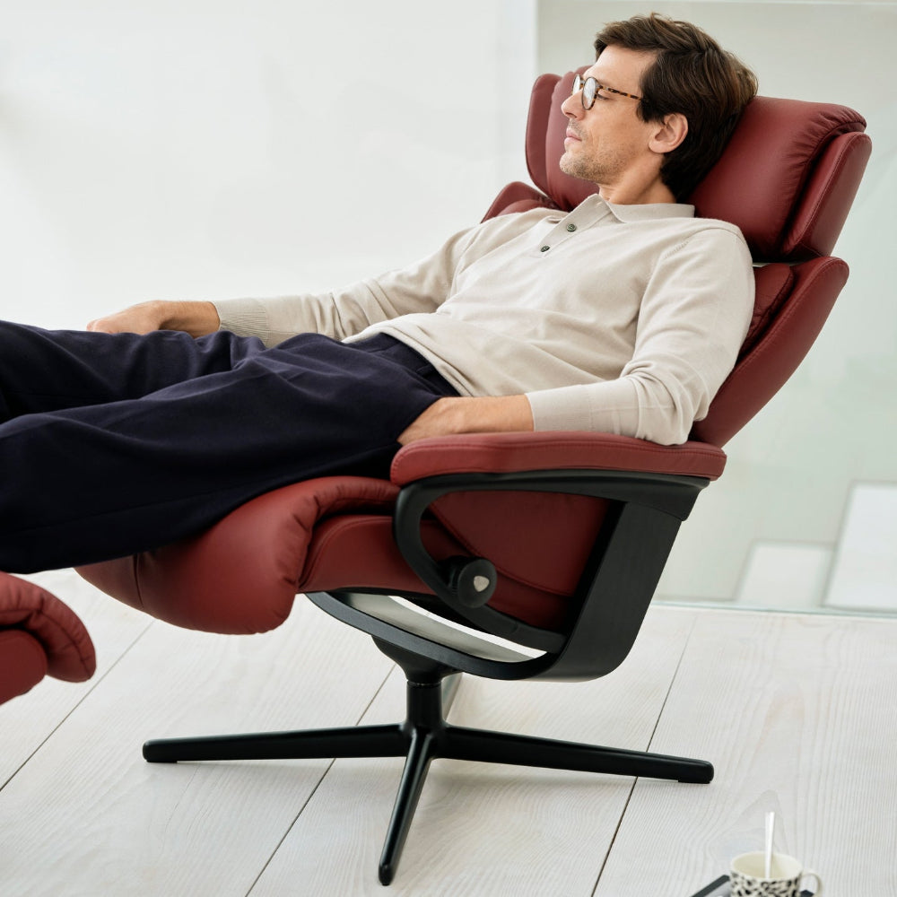 Sillón modelo MAGIC Cross Plus™ System BalanceAdapt™ en piel Batick