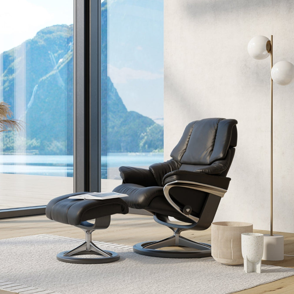 Sillón modelo RENO Signature Plus™ System BalanceAdapt™ en piel Batick