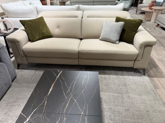 Sofá relax de diseño modelo VICTORIA en piel