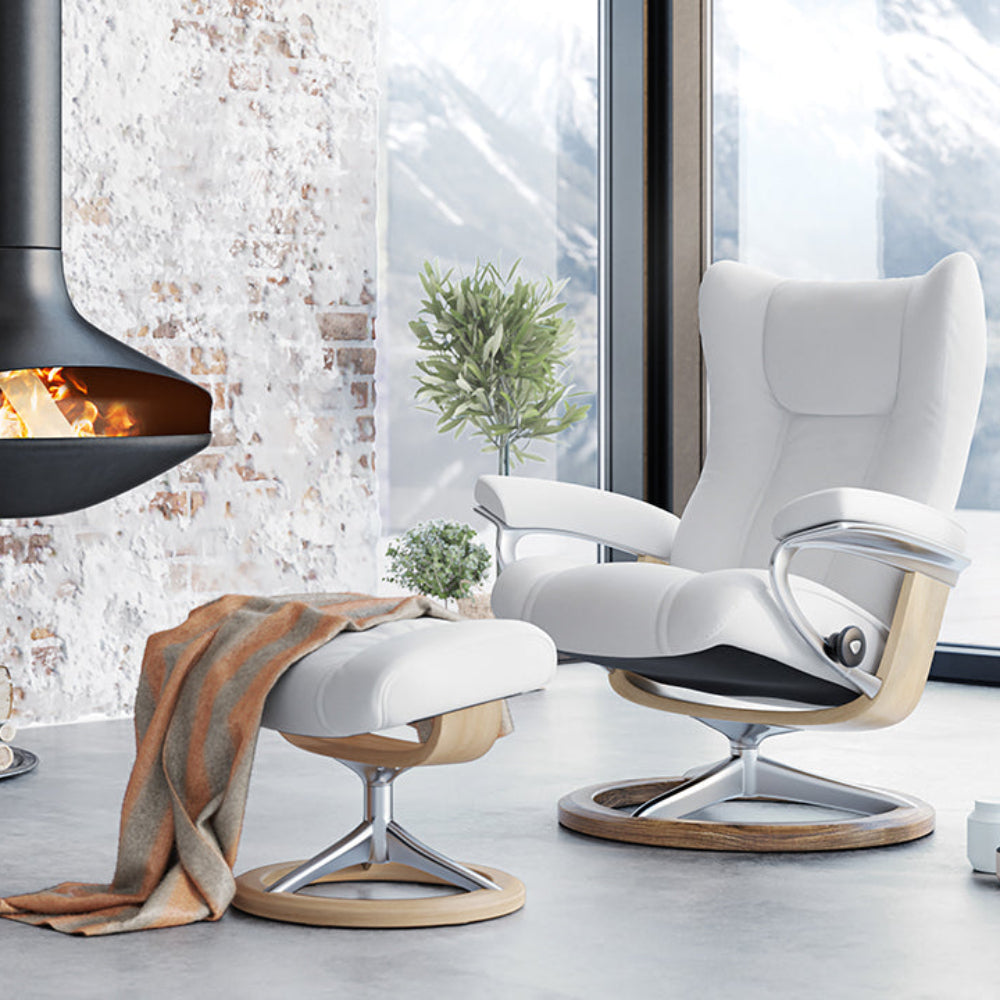 Sillón modelo WING Signature Plus™ System BalanceAdapt™ en piel Batick
