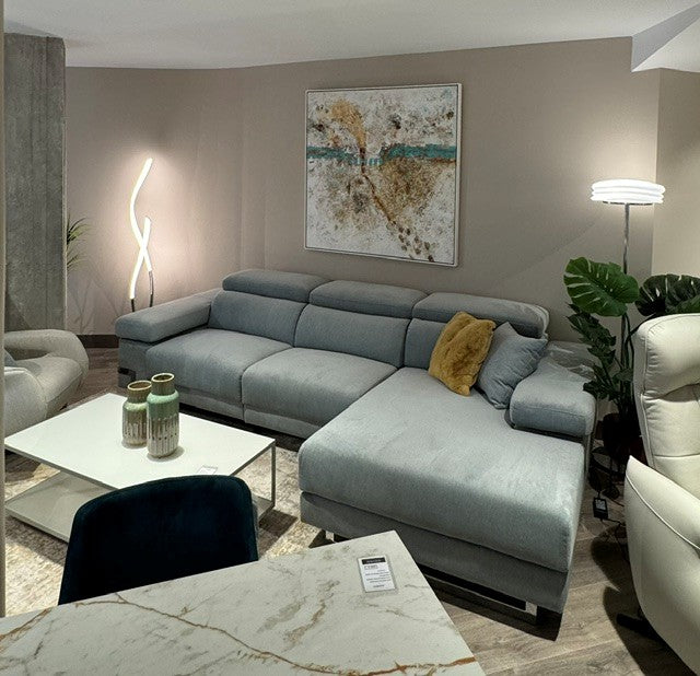 Chaiselongue modelo ACAPULCO con 2 asientos relax motorizados en Aquclean