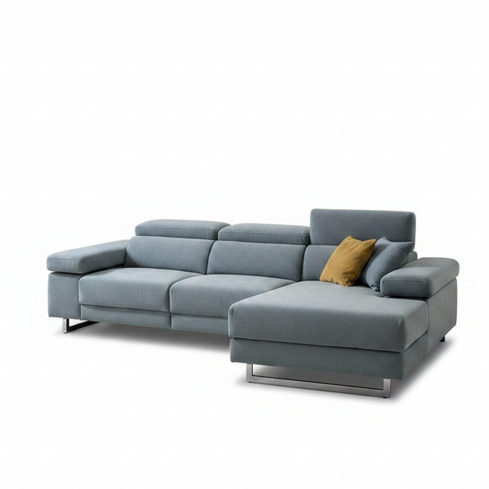 Chaiselongue modelo ACAPULCO con 2 asientos relax motorizados en Aquclean