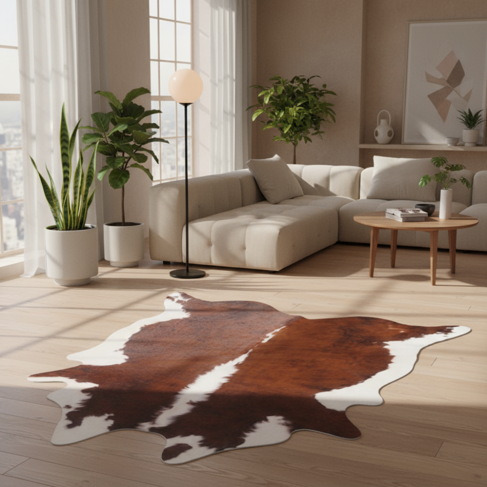 Alfombra de diseño en piel Naturals propuesta G