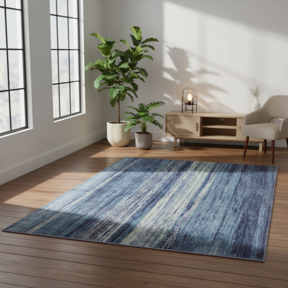 Alfombra de diseño Tekna Blue