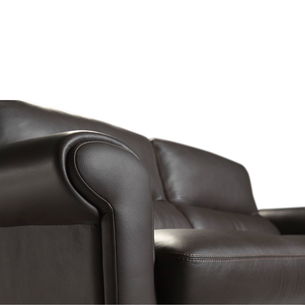 Sofá deslizante con carro Modelo ALMENARA en piel