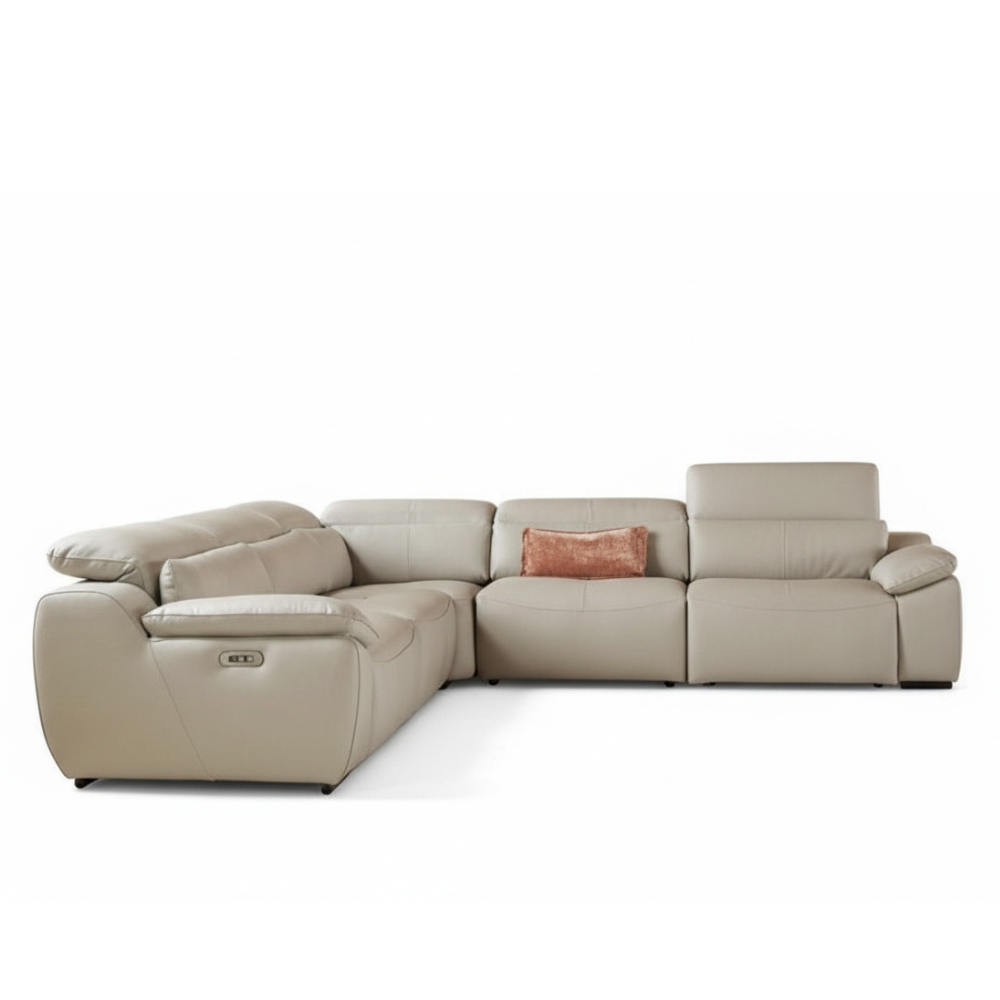 Rinconera con asientos relax modelo Bossanova en Piel