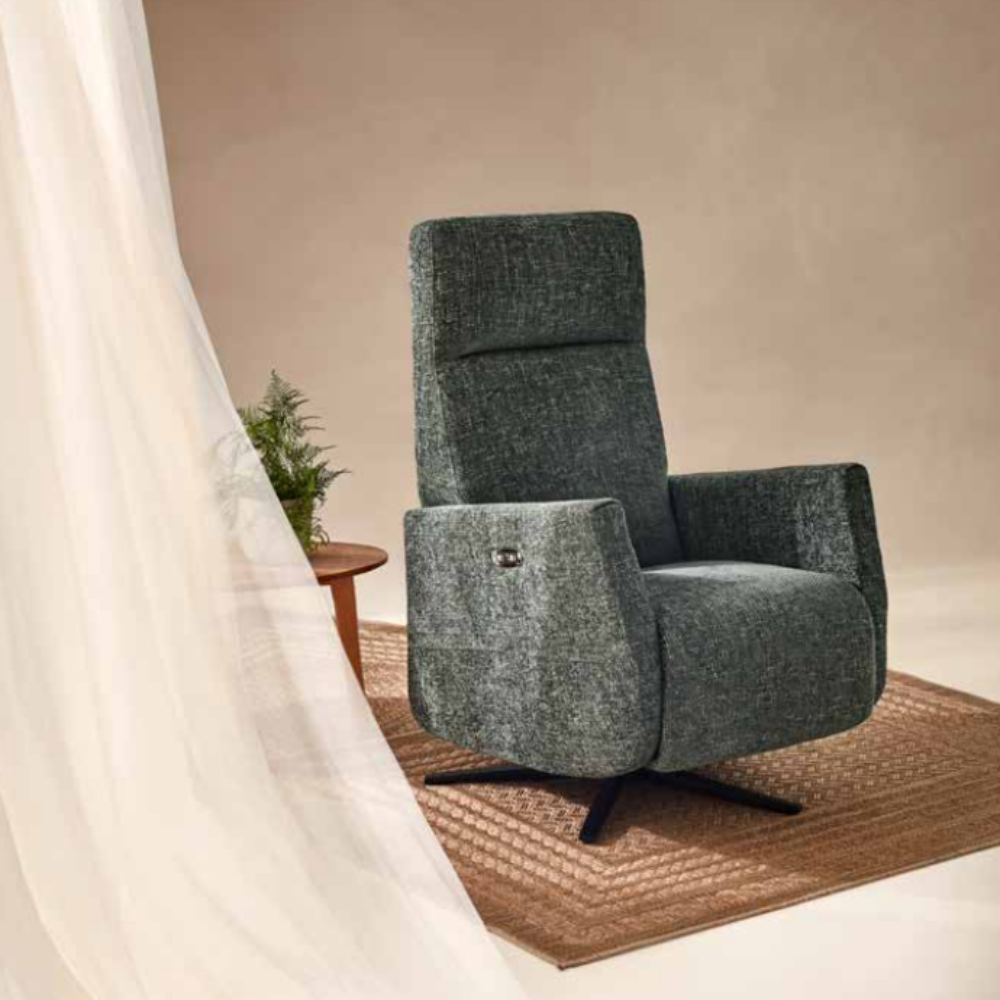 Sillón Relax 2 motores Giratorio modelo RASM