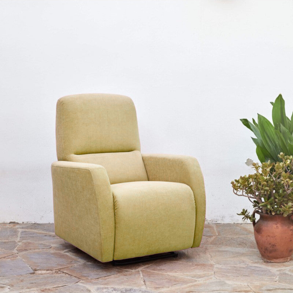 Sillón relax manual modelo MELVIN en tela