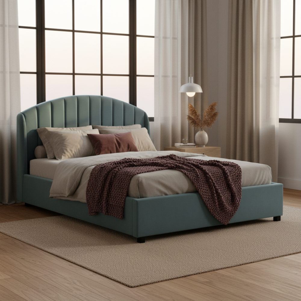 Cama Sistema Air Lift Con Almacenaje