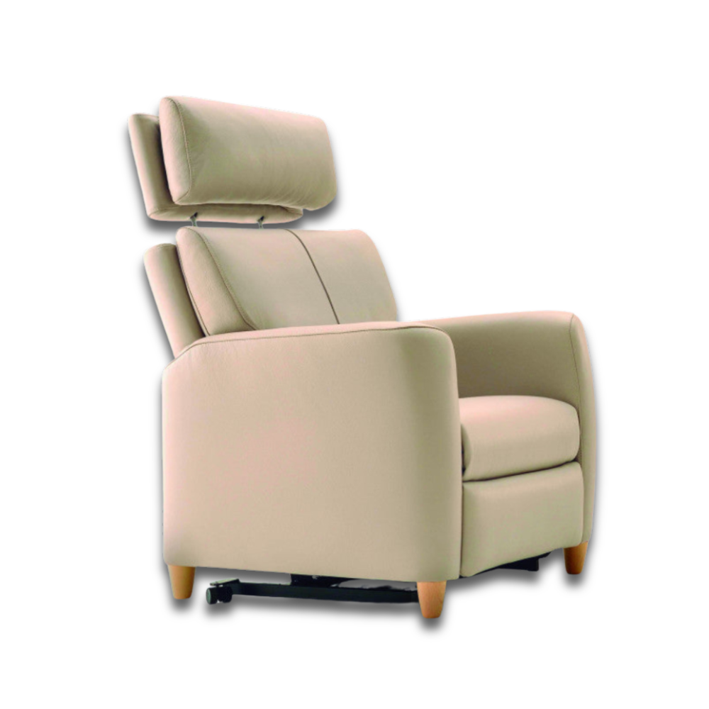 Sillón relax apertura manual modelo CAPRICE Tapizado en piel