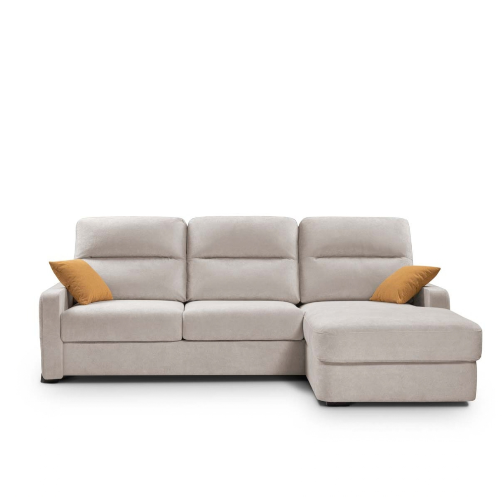 Chaiselongue cama con sistema  de apertura italiano modelo ETNA