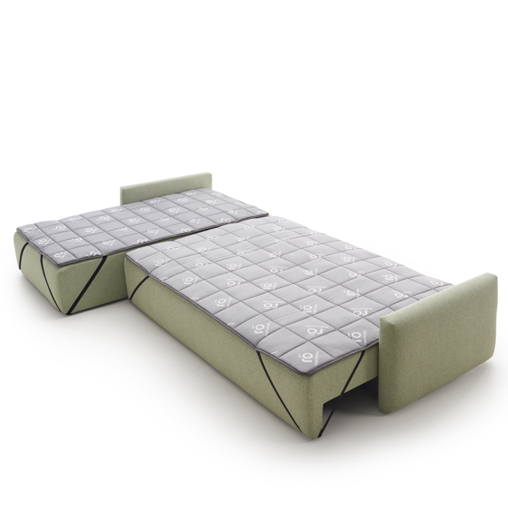 Chaiselongue cama modelo BASINGER tapizado Aquaclean