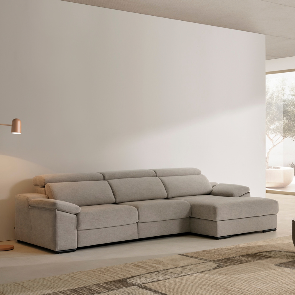 Chaiselongue modelo ECLIPSE tapizado Aquaclean