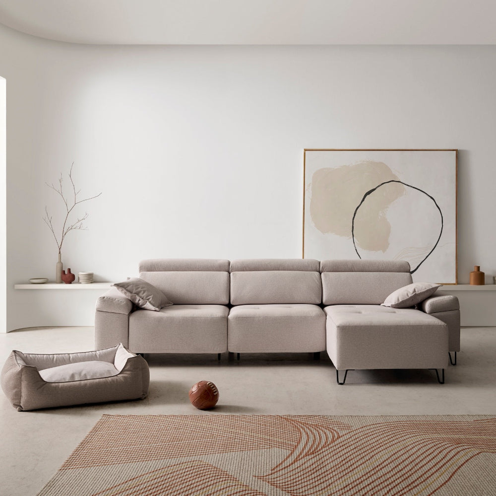 Chaiselongue de diseño con asientos deslizantes carro modelo SLOW