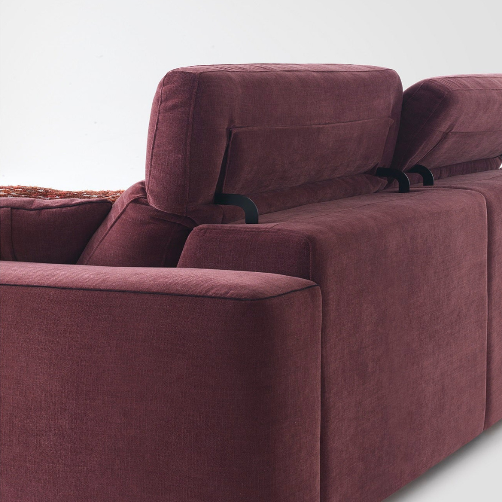 Chaisselongue modelo CLARK con Cabezales Elevable y Asientos Deslizantes con Carro motorizados