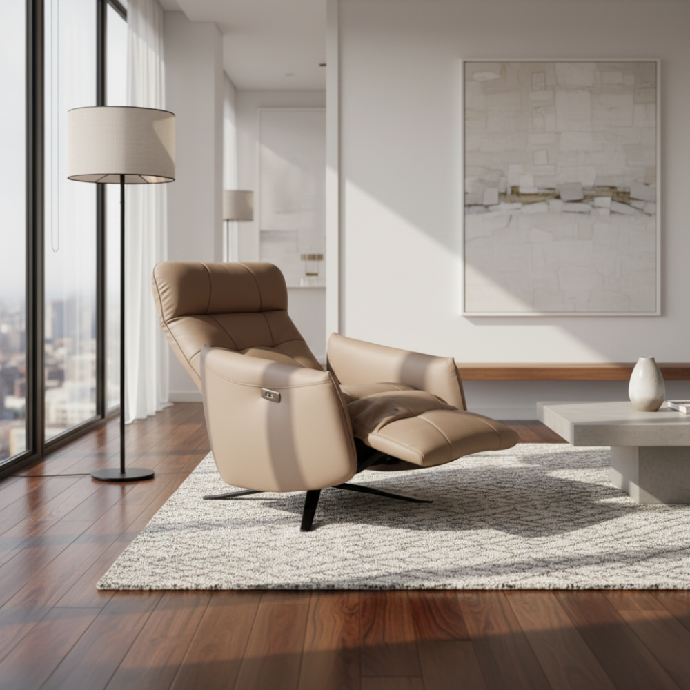 Butaca relax giratoria de exclusivo diseño modelo COBALT