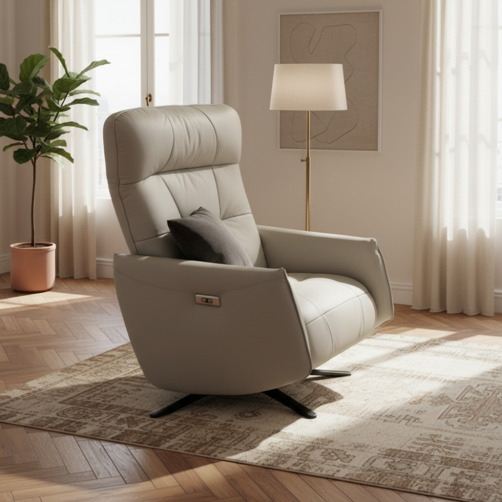 Butaca relax giratoria de exclusivo diseño modelo COBALT