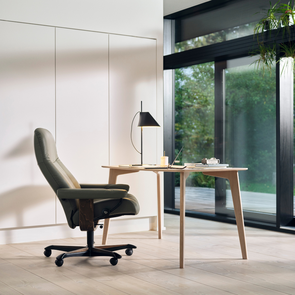 Sillón giratorio Stressless® modelo CONSUL Home Office