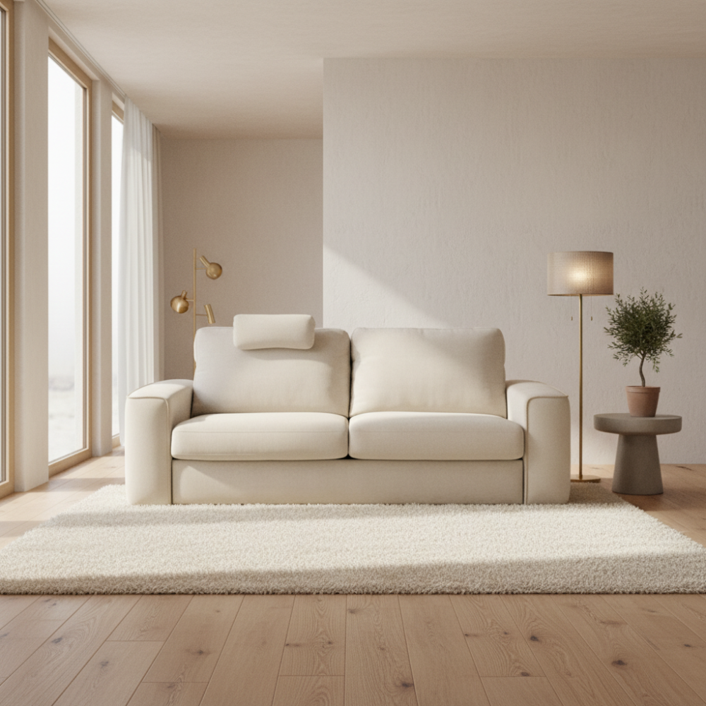 Sofá cama de apertura italiana modelo COTTON