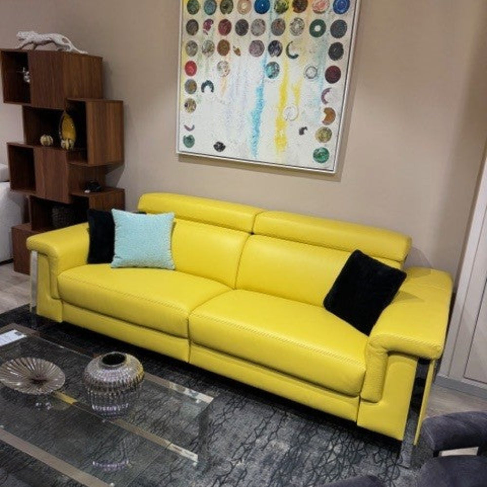 Sofá relax de diseño modelo CUPERTINO Tapizado Piel