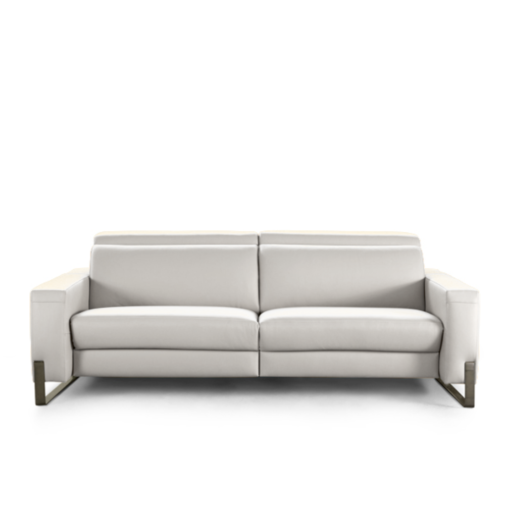 Sofá relax de diseño modelo DENIRO en piel