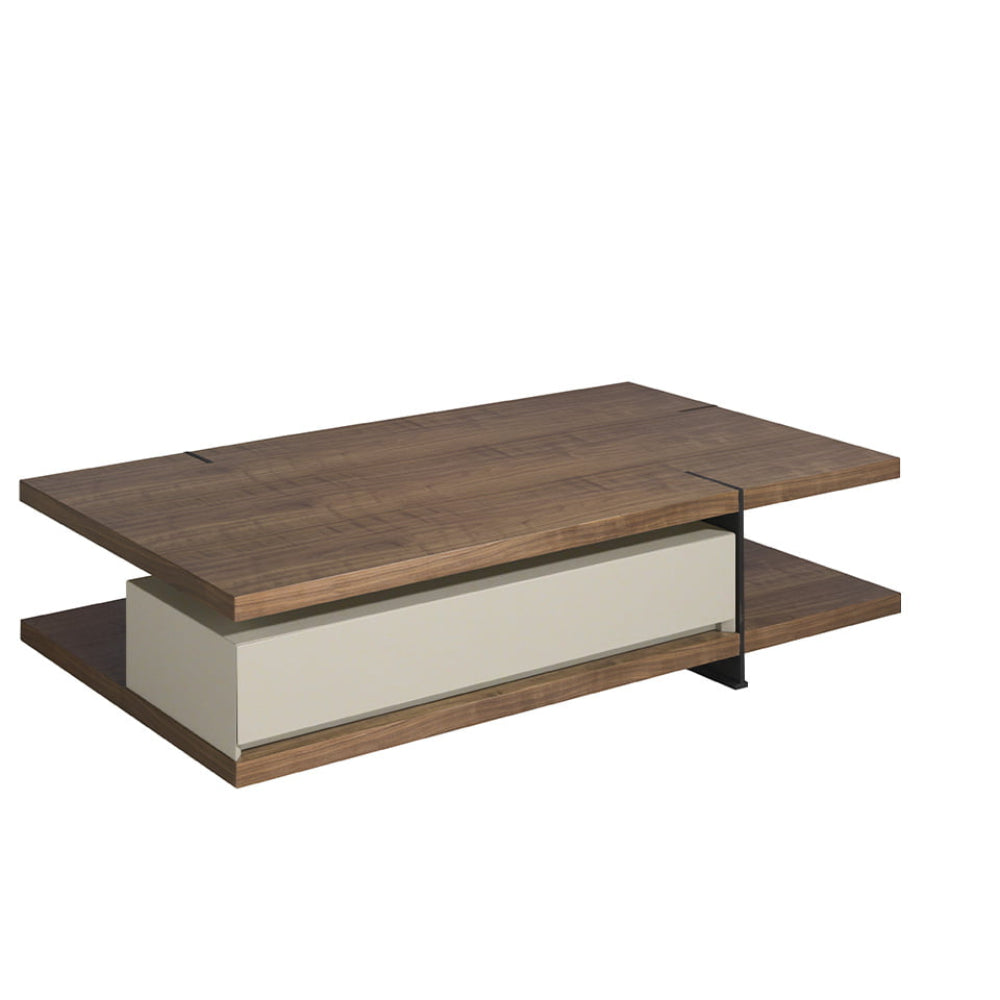 Mesa de diseño rectangular con cajones