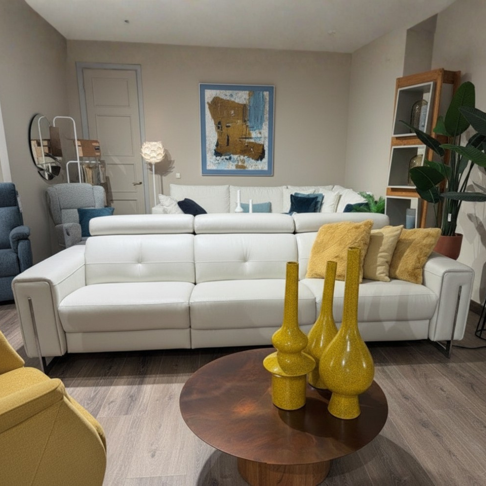 Sofá relax de diseño lineal modelo ELEVEN