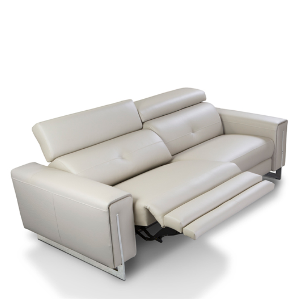 Sofá relax de diseño modelo ELEVEN en piel