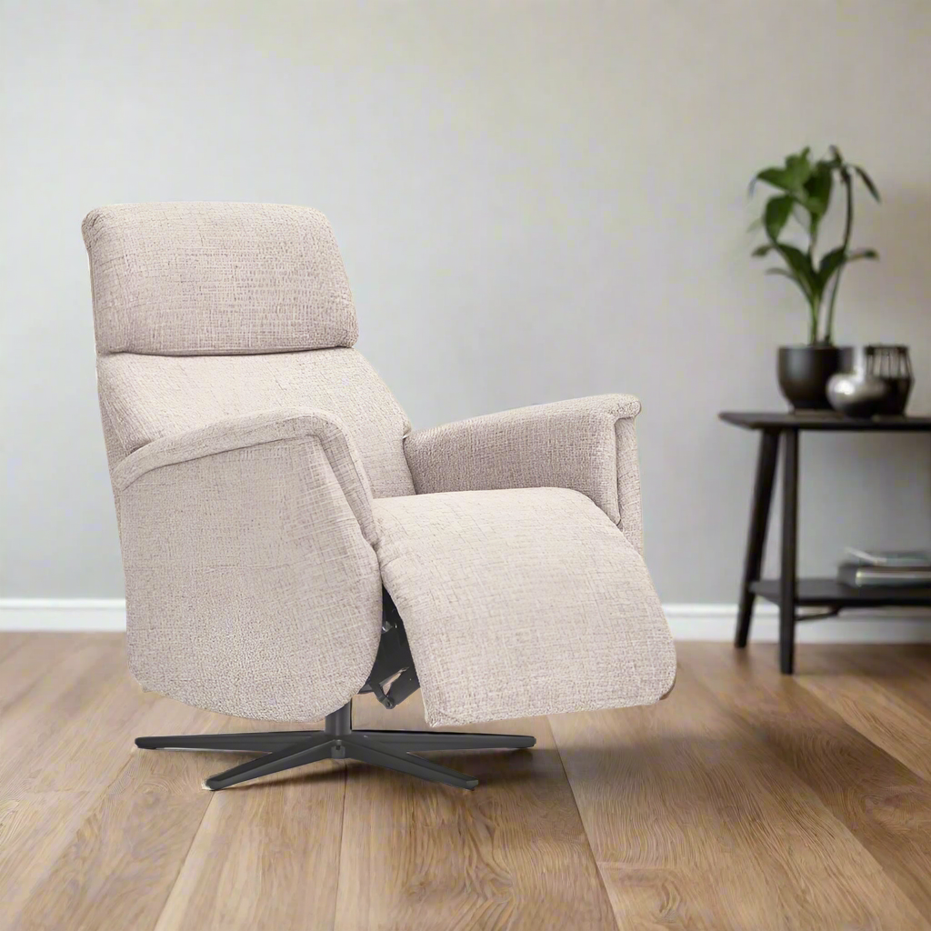 Sillón relax manual modelo EVANS tapizado Crevin