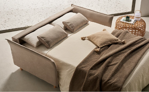 Sofá cama modelo GAVIOTA con sistema Italiano color promo