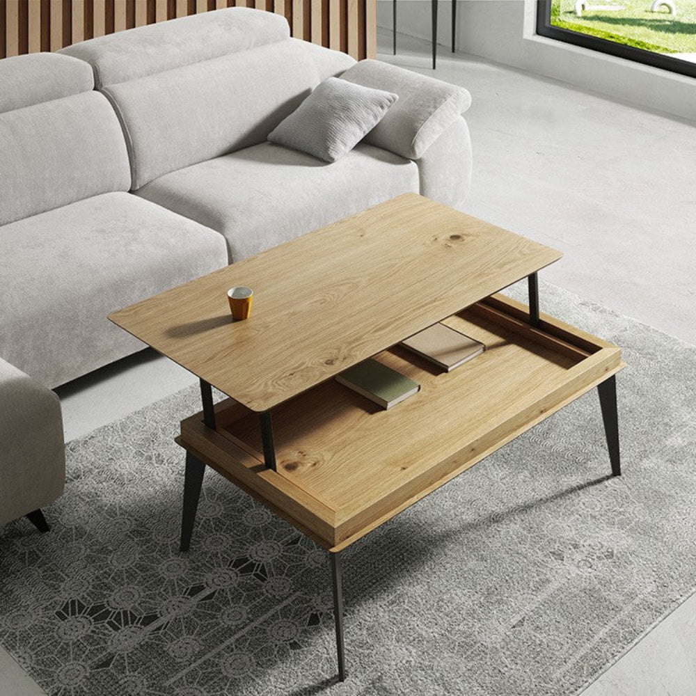 Mesa centro de diseño elevable modelo IN-KT