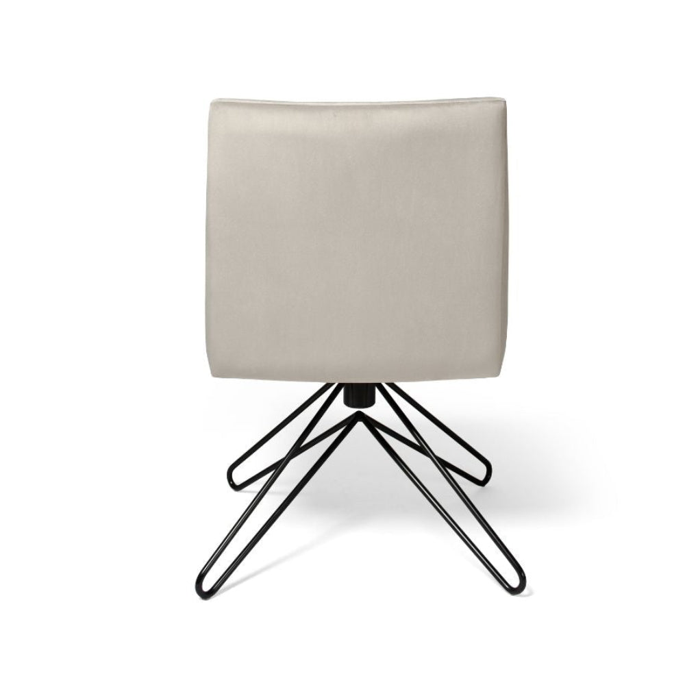 Sillón de diseño giratorio para mesa comedor