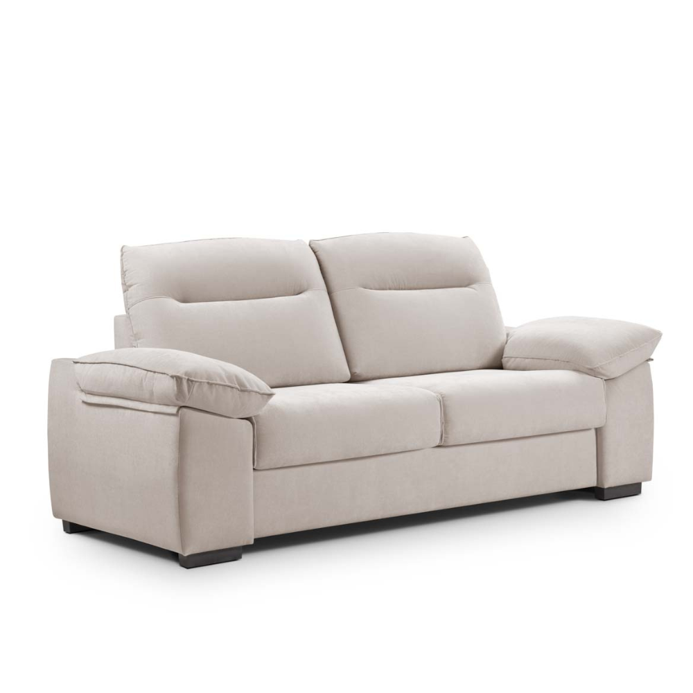 Sofá cama ergonómico con apertura italiana modelo JONES Tapizado Express
