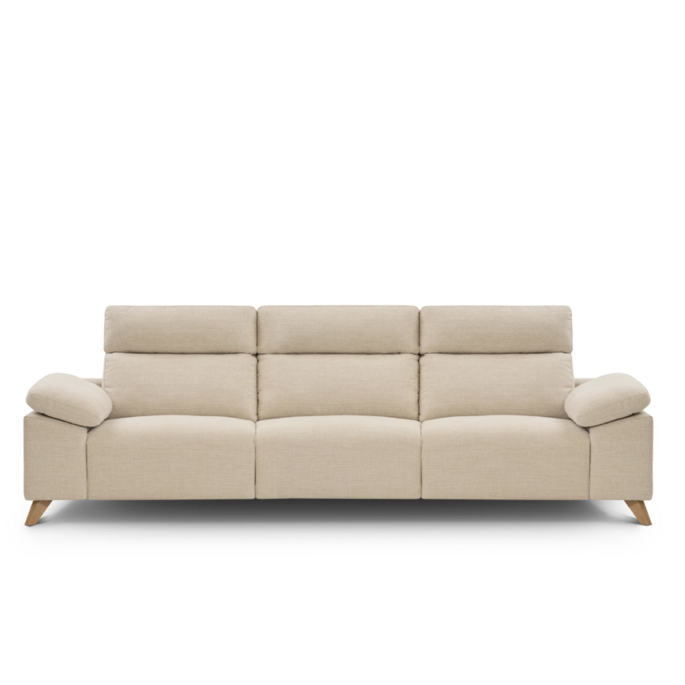 Sofá lineal con asientos relax y fondo reducido modelo KENSINGTON